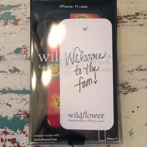 Brand new iPhone 11 wildflower case